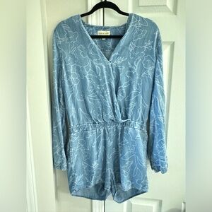 Chambray romper